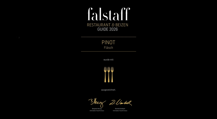 Falstaff Restaurant & Beizen Guide 2026